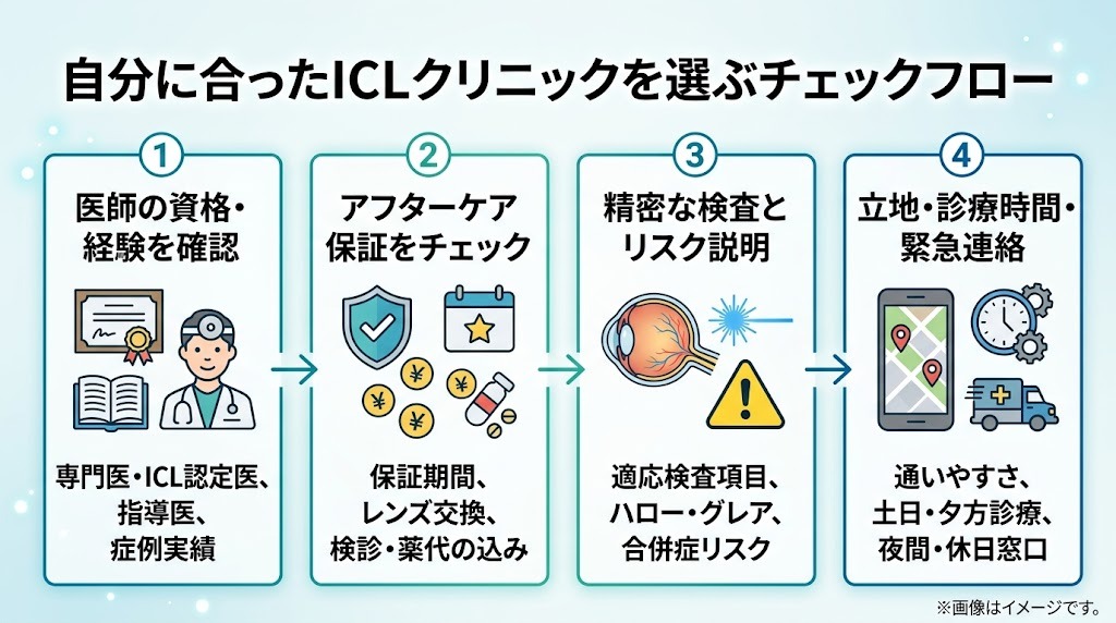 福岡のICL対応クリニック8選！費用相場・リスクと選び方を解説
