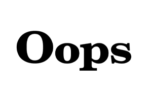 Oopsロゴ